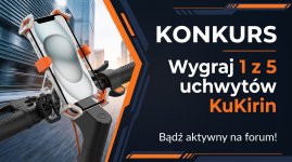 Konkurs KuKirin - wygraj 1 z 5 uchwytów na telefon do kierownicy