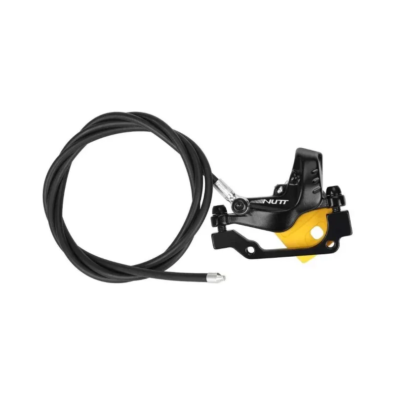 Komplet hamulców hydraulicznych NUTT 4-tłoczkowych — przód + tył, F160/R140 (KuKirin G4)