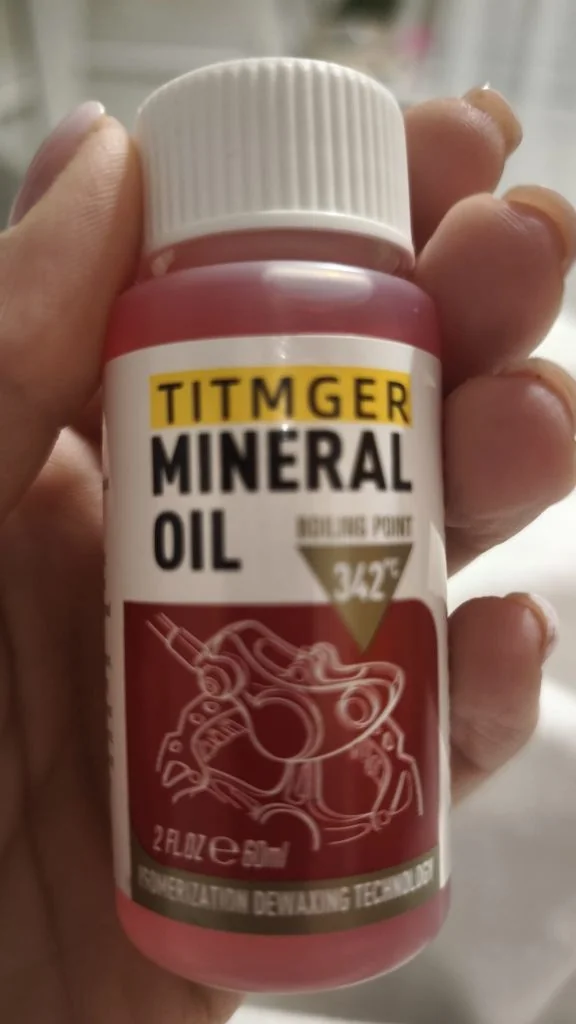 Olej mineralny do hamulców hulajnogi KuKirin — TITMGER 60 ml, do odpowietrzania